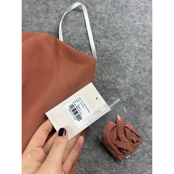 Birdy Grey Dress Women S Terracotta Winnie Convertible Dress Wedding Chiffon NWT - Picture 8 of 10